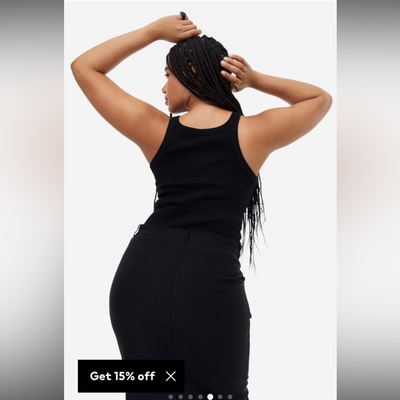 H&M Ribbed Tank Top - Picture 3 of 5